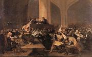 Inquisition Scene Francisco Goya
